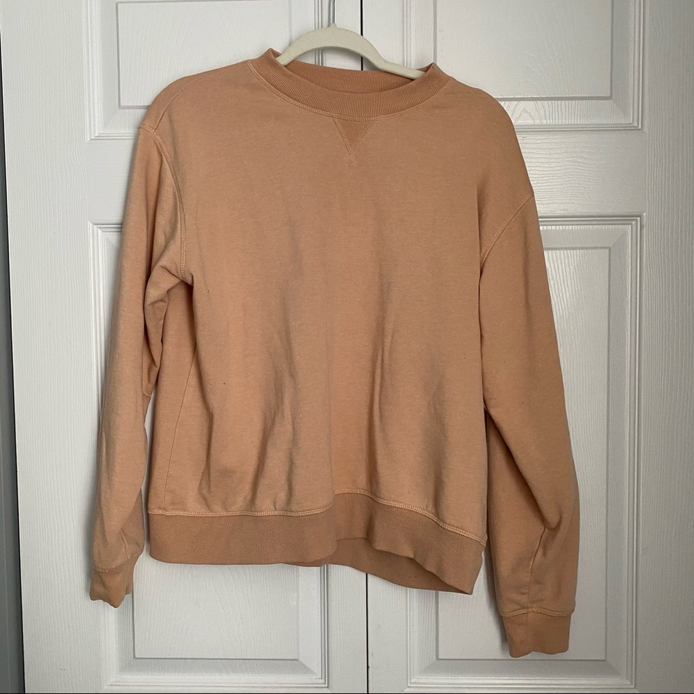 Light Peach Crewneck